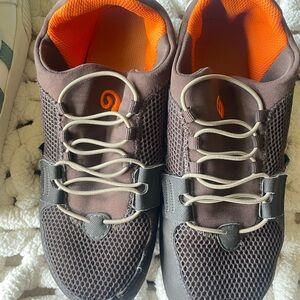 Teva Brown and Orange Slip On Shoes